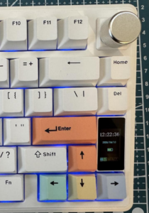 Epomaker TH80 V2 Keys and Screen