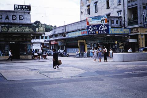 Henry's Cafe Sign from Road (1956)